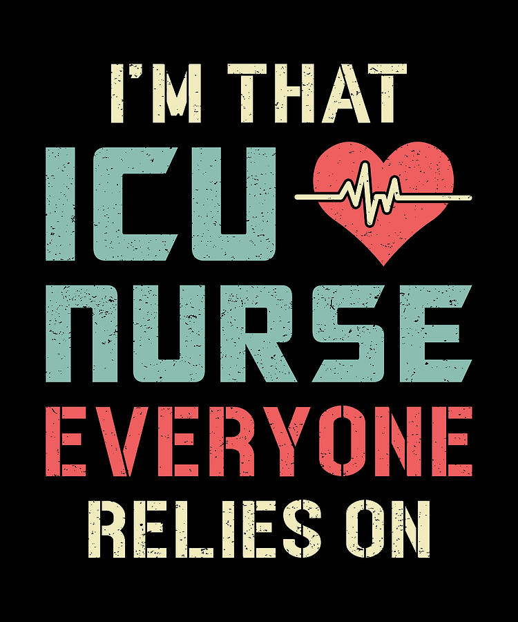 ICU Nurse Nursery Emergency Ambulance Love Funny Digital Art by ...