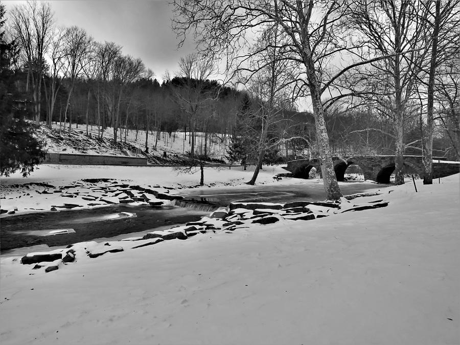 Icy Creek Photograph by Carol McGrath - Fine Art America