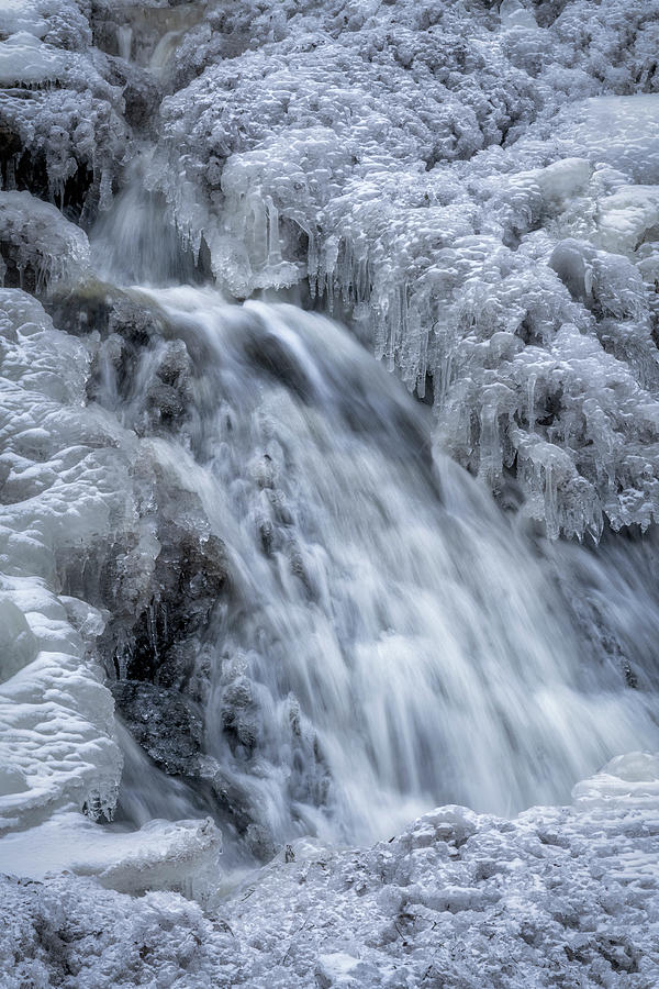 Icy Falls Photograph