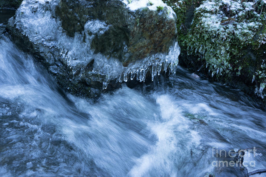 Icy Millstone River 3 Photograph by Jill Greenaway