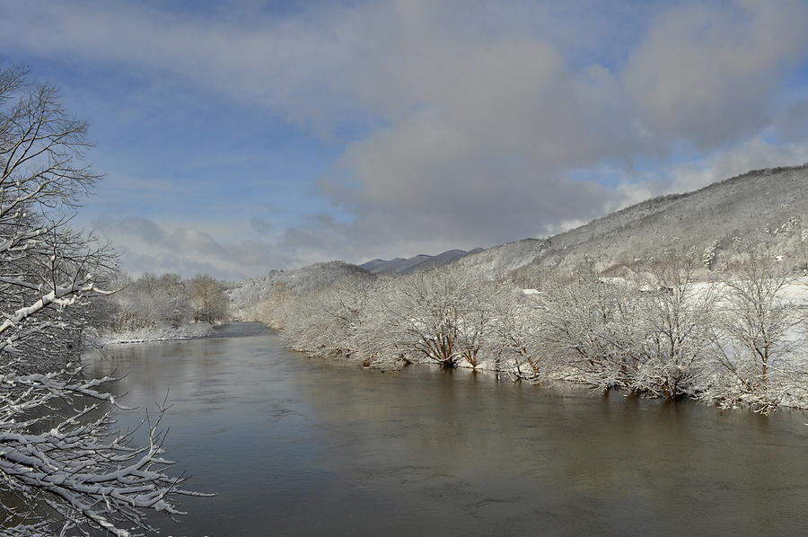 Icy River Photograph