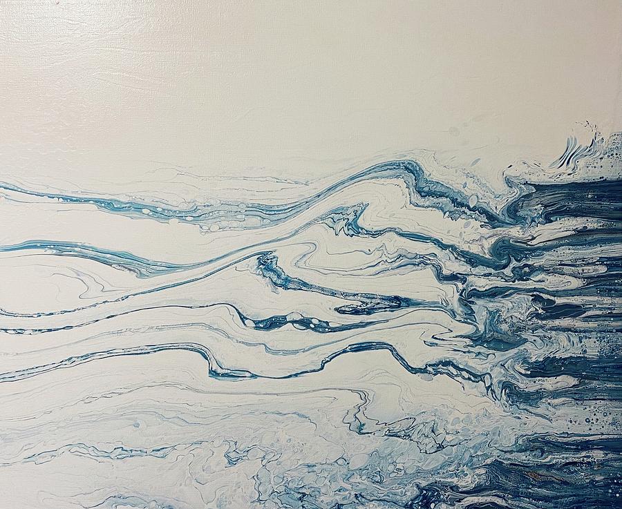 Icy Sea Painting by Robin Smith