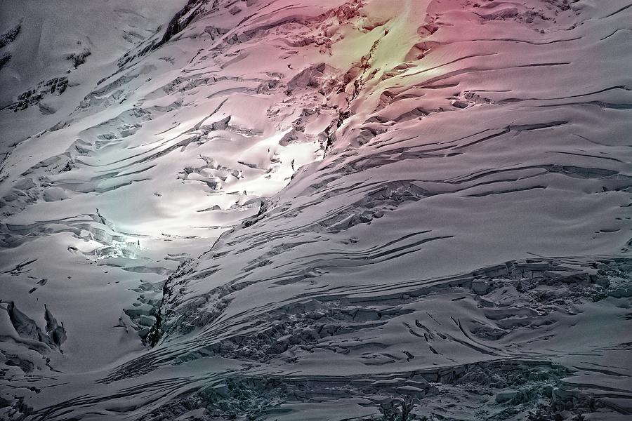 Icy Slope Digital Art by David Desautel