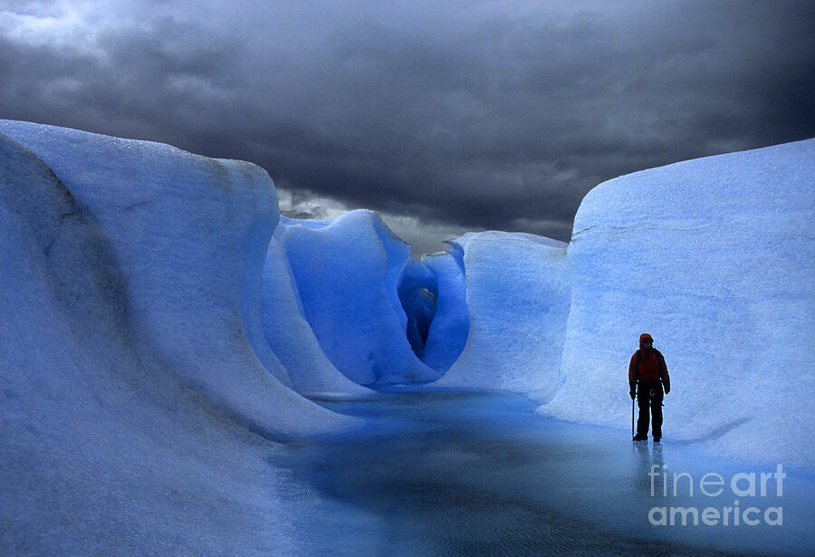 Icy world Photograph by James Brunker
