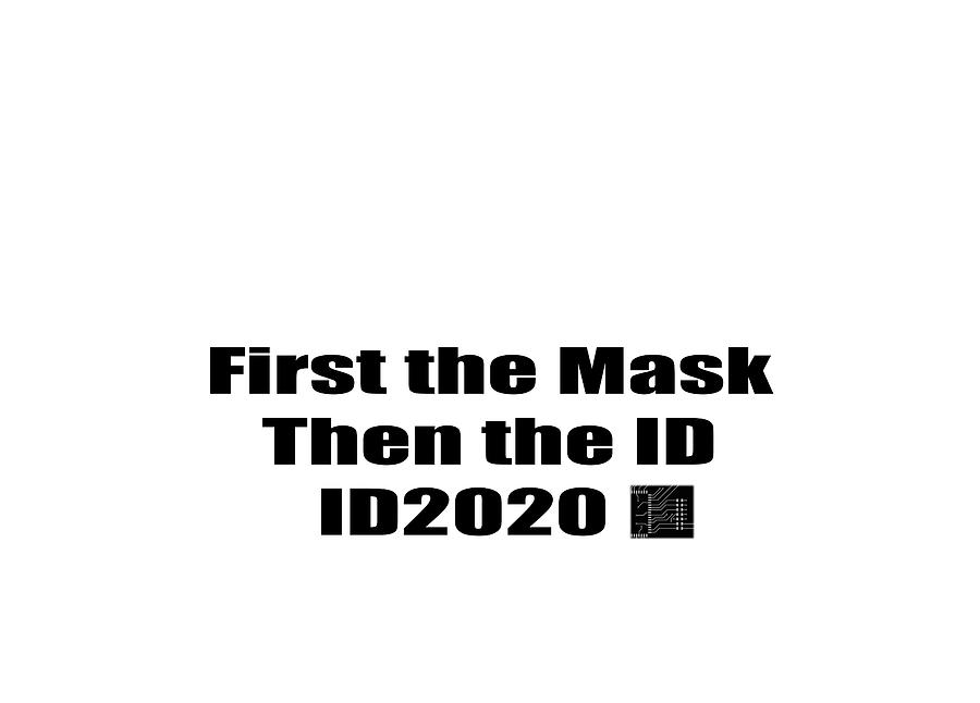 ID 2020 Face Mask Photograph by Mark Stout