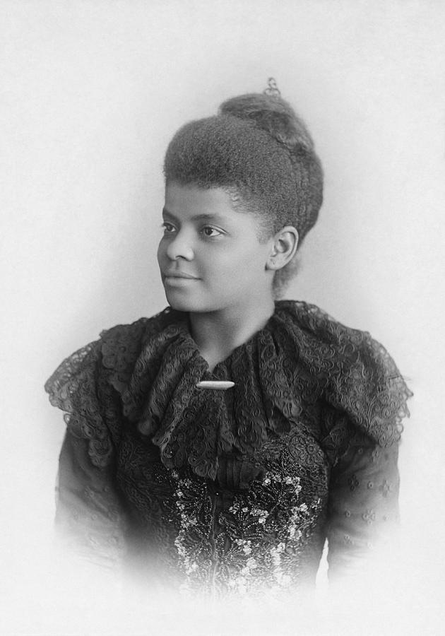 Ida B. Wells Portrait - Circa 1893 Photograph by War Is Hell Store