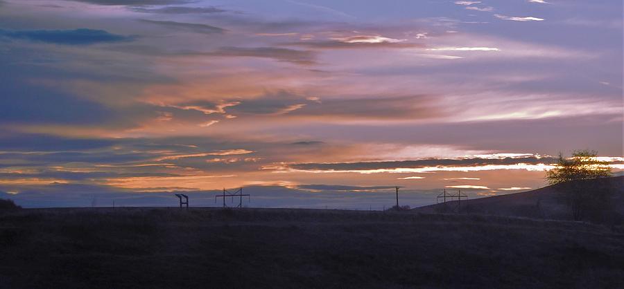 - Idaho Purple Sunrise Photograph by THERESA Nye