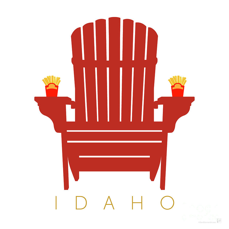 Idaho Digital Art - Idaho by Sam Brennan