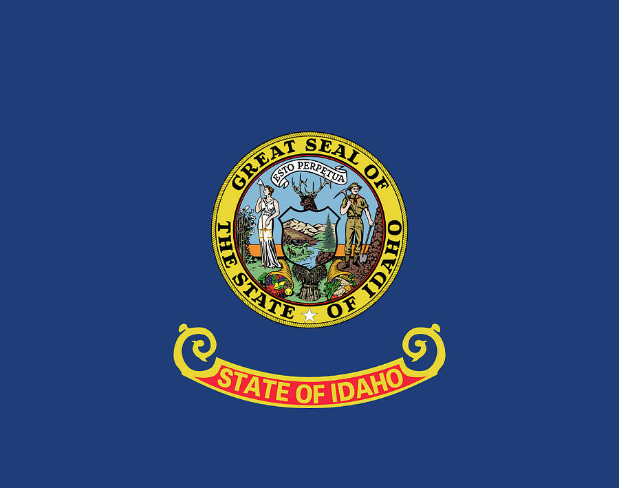 Idaho State Flag Photograph By Robert Banach Fine Art America