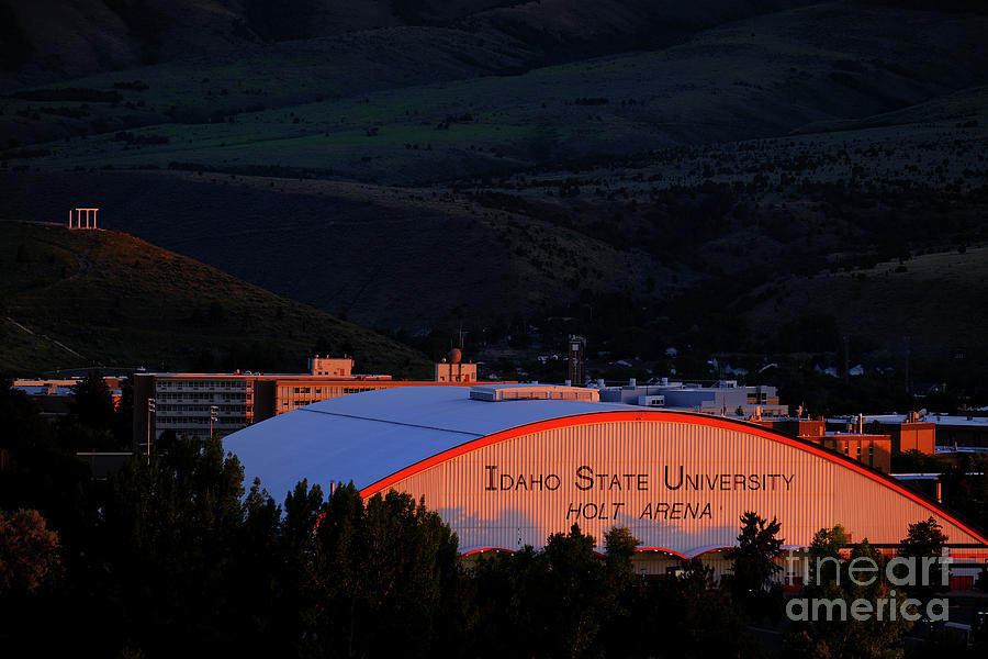 Idaho State University Minidome Holt Arena Sports Complex Campus Photograph by Lane Erickson