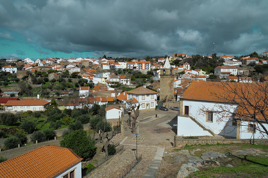 Idanha-a-Nova village from the castle Photograph by Angelo DeVal