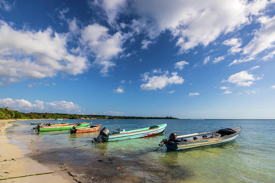 Idle Fishing Boats Photograph by Stefan Mazzola - Fine Art America