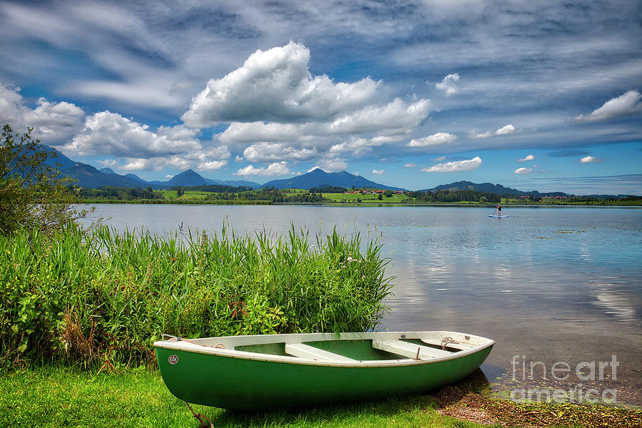 Idyll by the Lakeside Photograph by Edmund Nagele FRPS