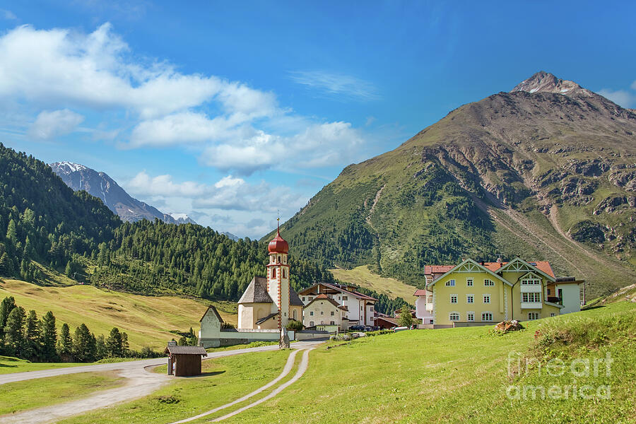 Idyllic mountain village of Vent, Tyrol, Austria Photograph by Delphimages Photo Creations Idyllic mountain village of Vent, Tyrol, Austria Photograph by Delphimages Photo Creations