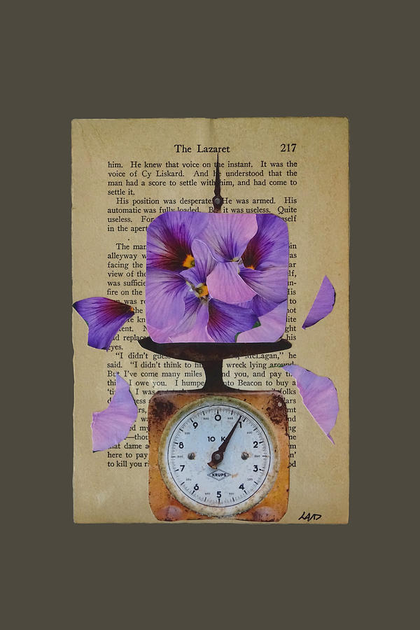 If Flowers Were Cake Mixed Media by Linda Lavid