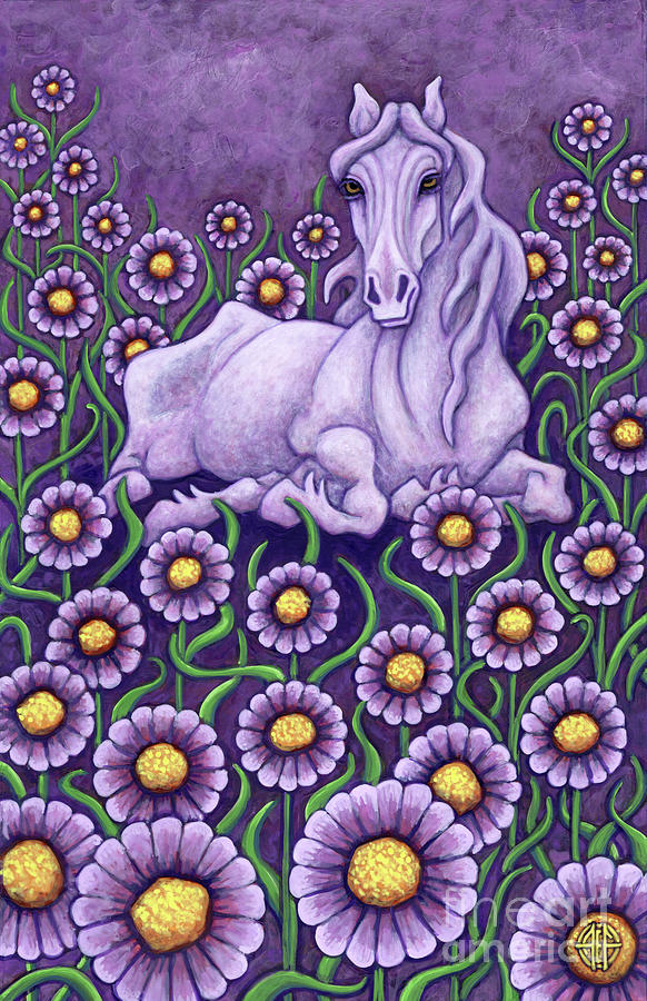 If Wishes Were Horses Painting by Amy E Fraser