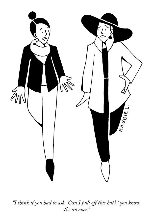 If You Had To Ask Drawing by Maggie Larson If You Had To Ask Drawing by Maggie Larson