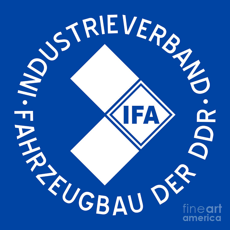Car Digital Art - IFA Industrieverband Fahrzeugbau DDR by Beltschazar