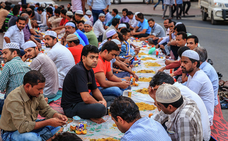 Iftar in Dubai Photograph by Alexey Stiop
