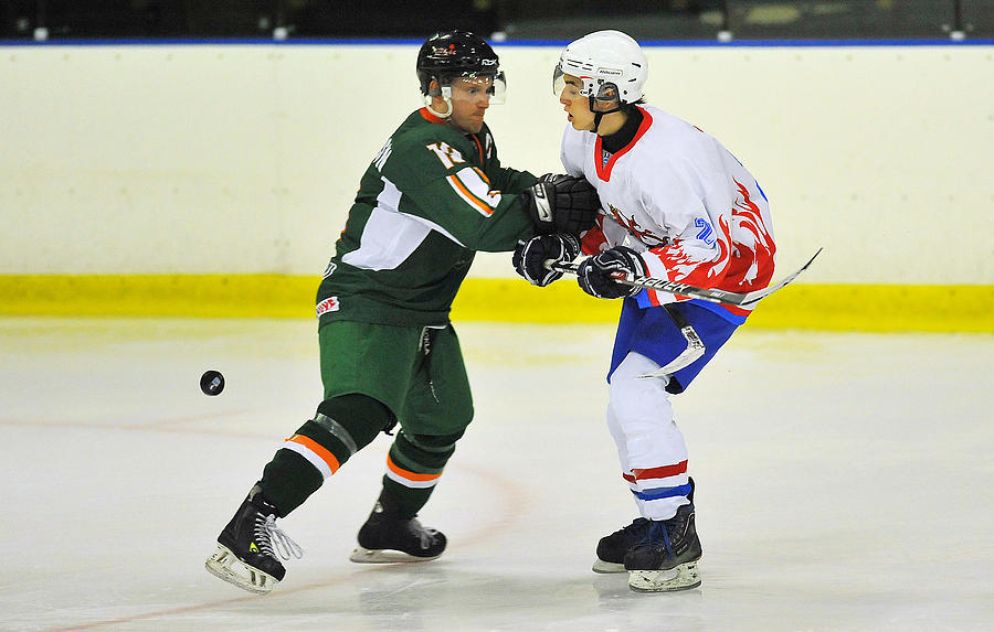 IIHF Ice Hockey World Championships Division III: Luxembourg v Ireland Photograph by Gallo Images