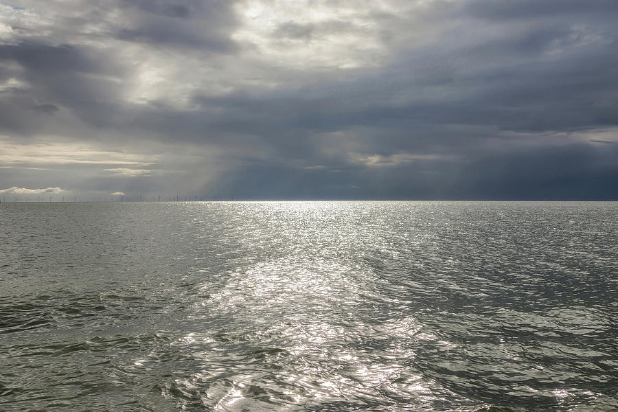 Cloud Photograph - IJsselmeer by Maria Meester