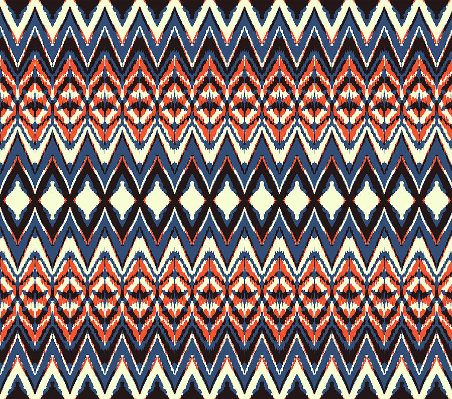 Tie Dye Shibori Seamless Pattern Watercolour Abstract Texture