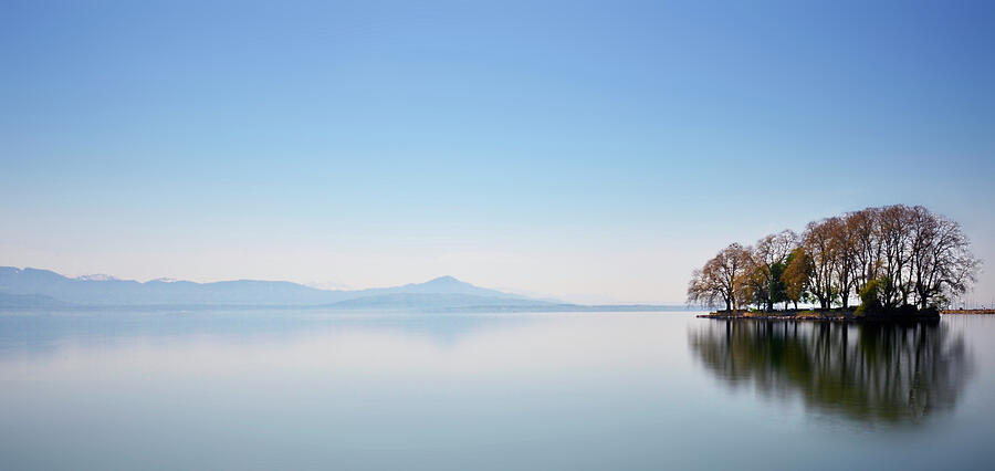 Ile de la Harpe, Lake Geneva, Switzerland Photograph by Imi Koetz