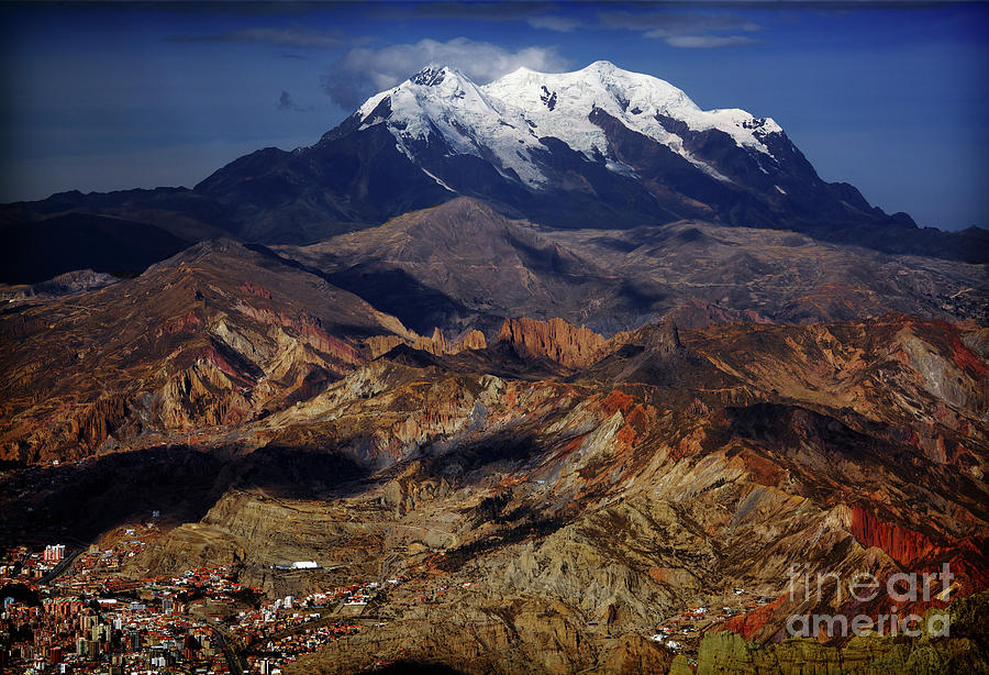 Illimani Photograph by David Little-Smith