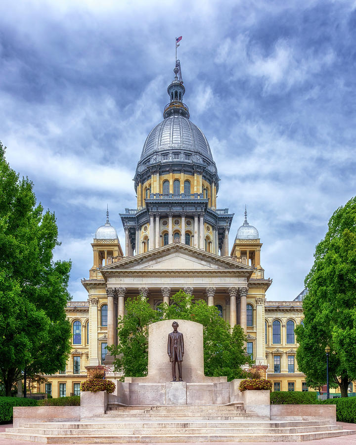 Illinois State Capitol - Springfield, Illinois Photograph by Susan Rissi Tregoning