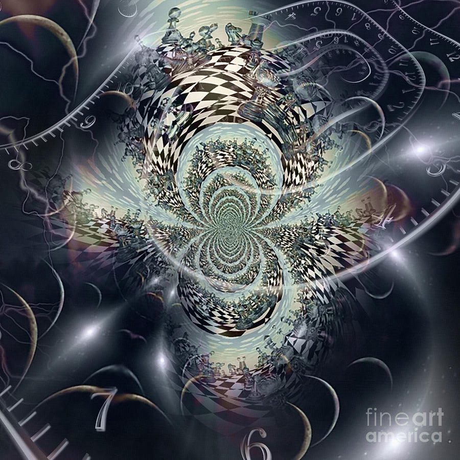 Illusory flow of time Digital Art by Bruce Rolff