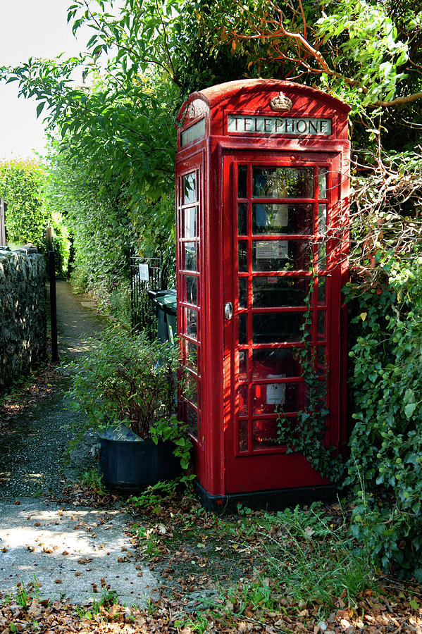 Ilsington Red Telephone Box Dartmoor Photograph