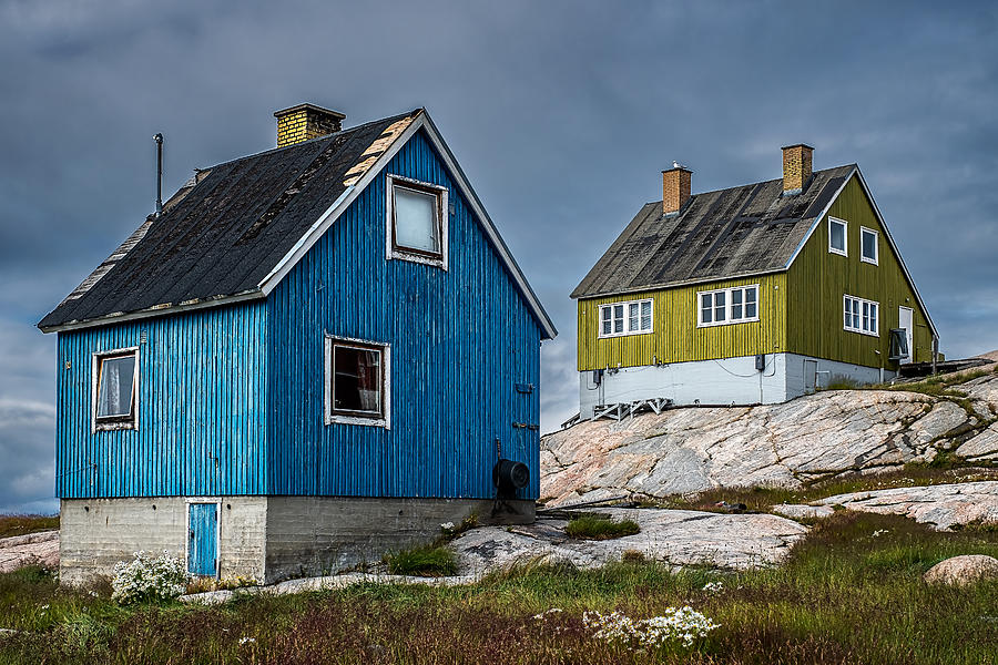 Ilulissat Greenland Houses Photograph by Stuart Litoff - Pixels