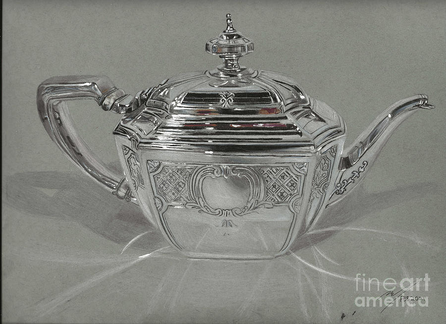 Im a Little Teapot Drawing by Michael McKenzie