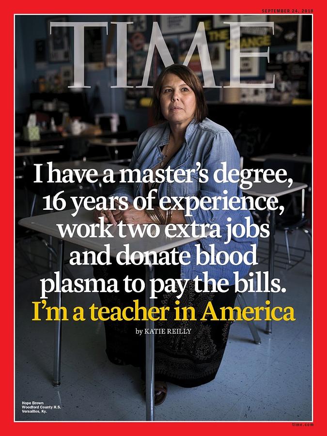 Im a Teacher in America Photograph by Photograph by Maddie McGarvey for TIME