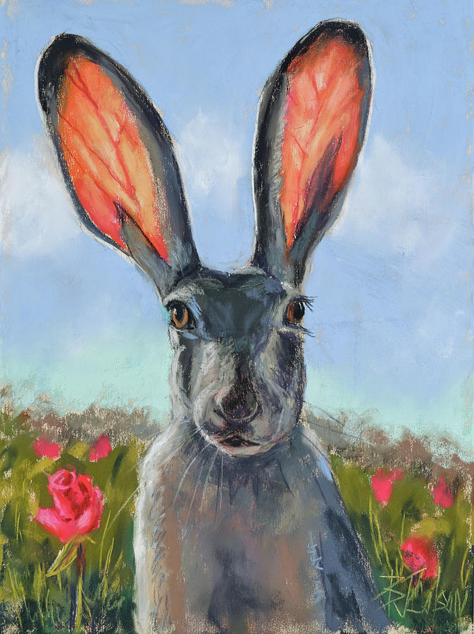 Im All Ears Pastel by Billie Colson