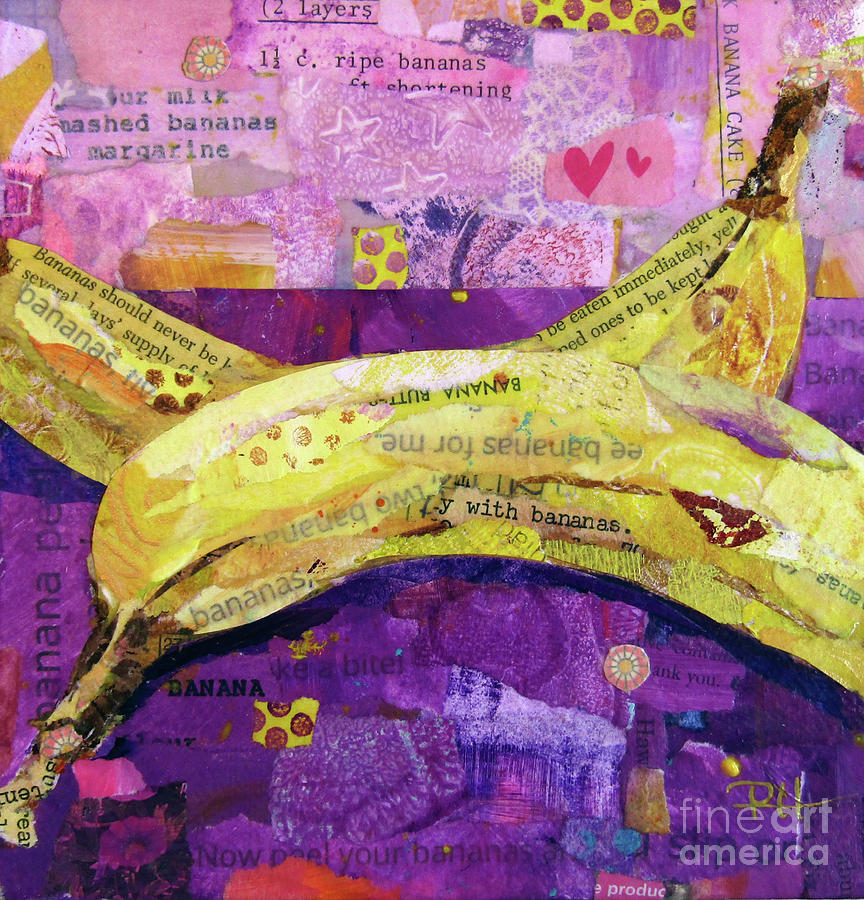 Im Going Bananas Mixed Media by Patricia Henderson