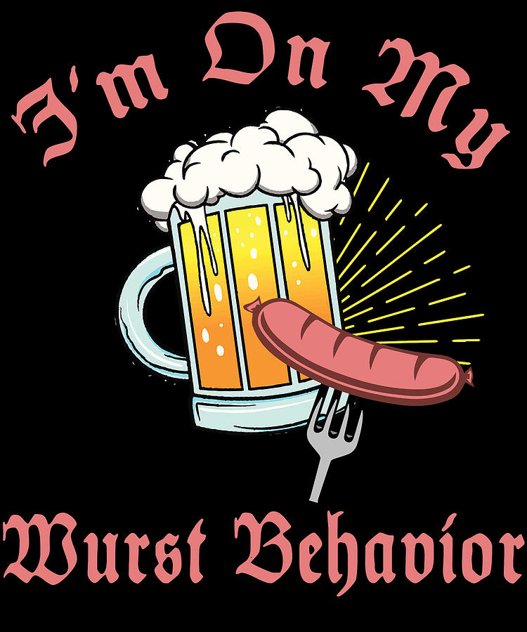 Im On My Wurst Behavior Digital Art by ShunnWii