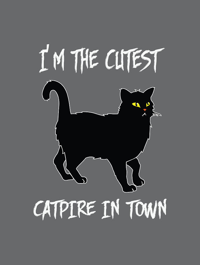 Im The Cutest Catpire In Town Digital Art by Sambel Pedes