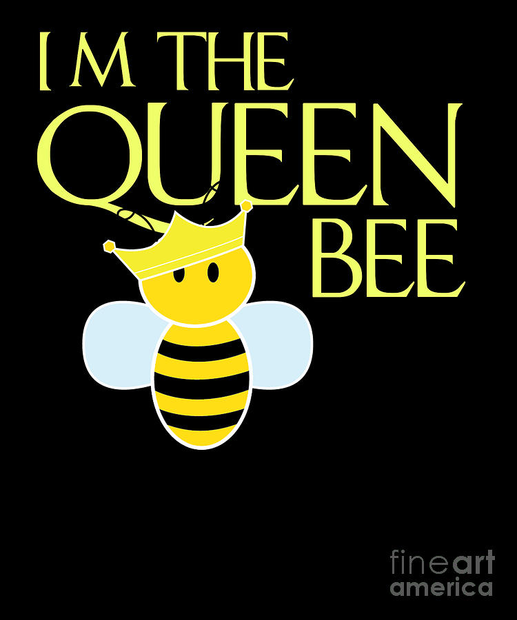 Queen Bee Gift Funny Bee Cool Boss Lady Queen Crown Honey Bee Lover  Beekeeper Gift Sticker for Sale by madeulaugh