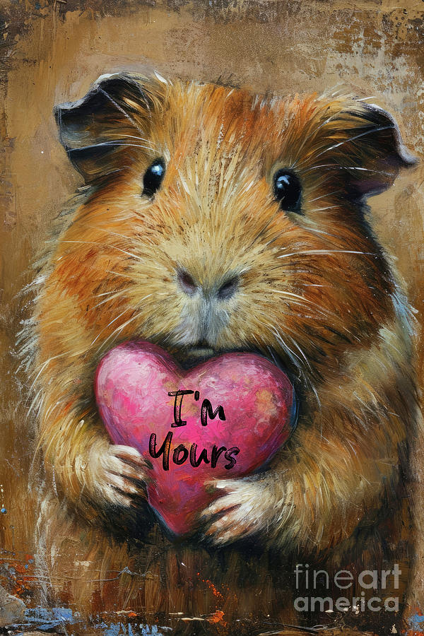 Im Yours Painting by Tina LeCour