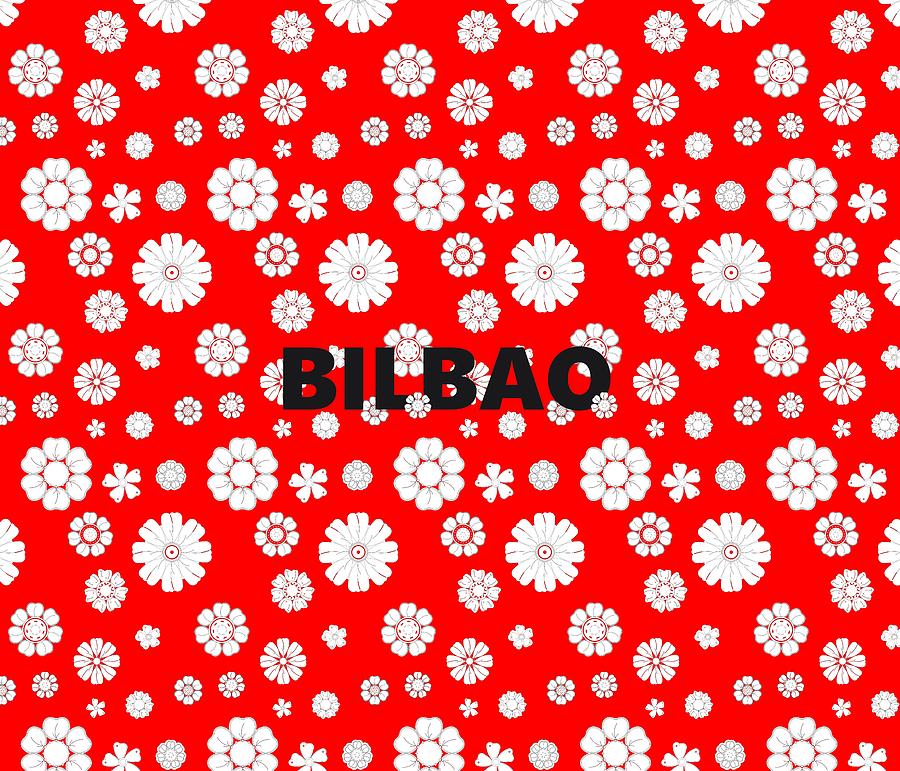 Image Of Bilbao Flowers Digital Art