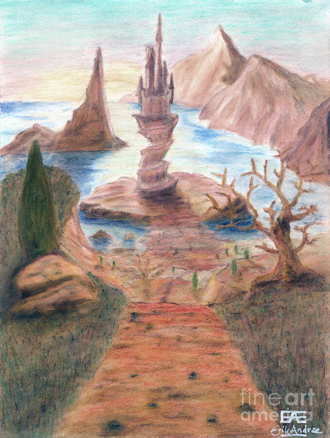 Imaginary #0015 Drawing by Erik Andrae Imaginary #0015 Drawing by Erik Andrae