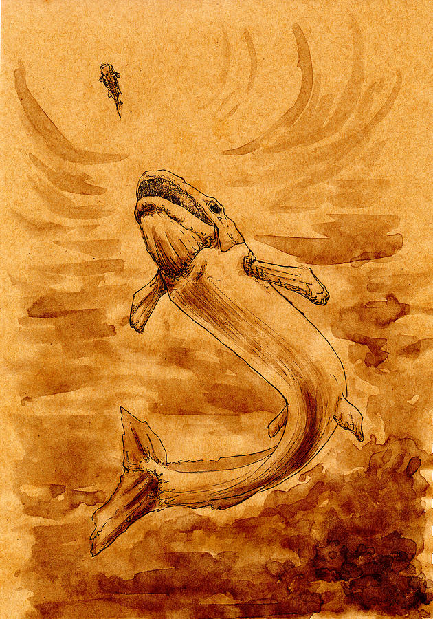 Imaginary fish Drawing by Luisa Madeira - Fine Art America