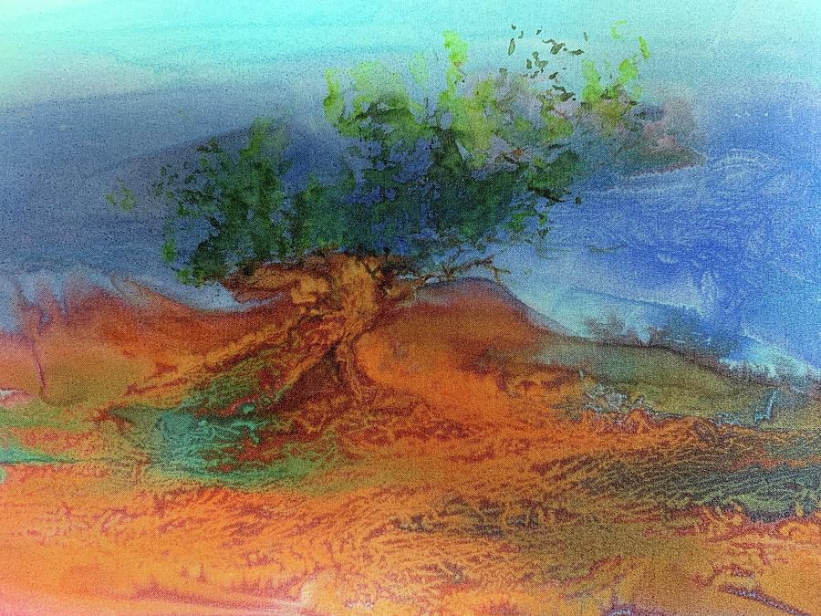 Imaginary Yew Painting by Barbara Pease