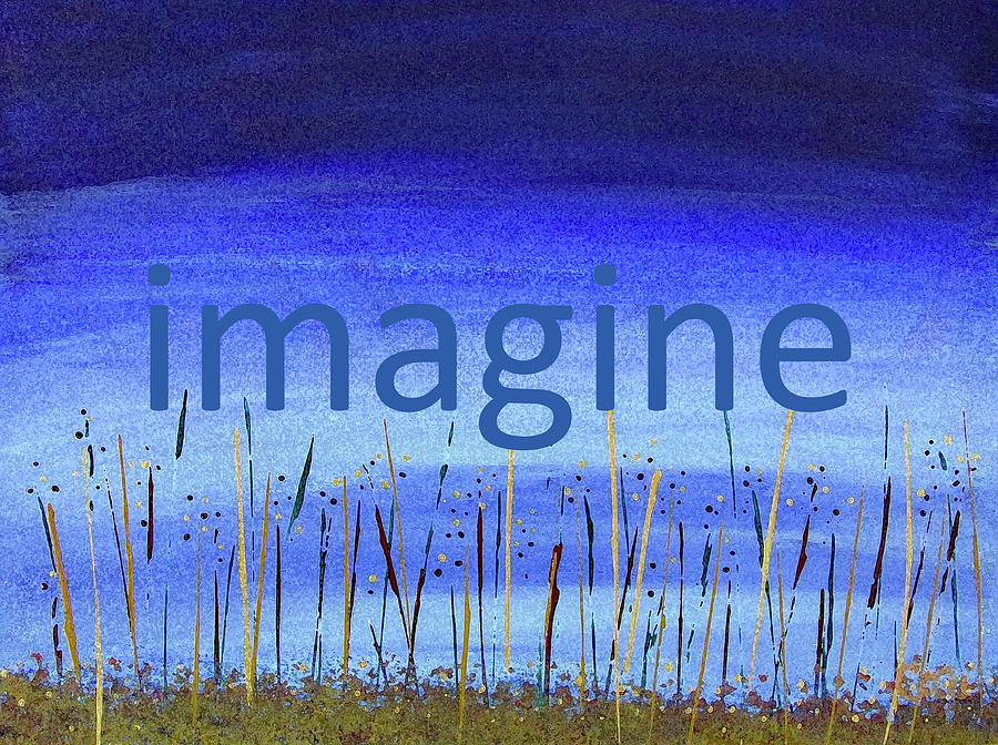 Imagine 1210 Painting by Corinne Carroll