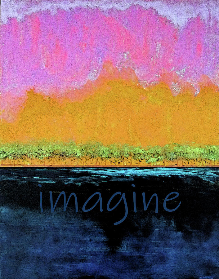 Imagine 429 Painting by Corinne Carroll
