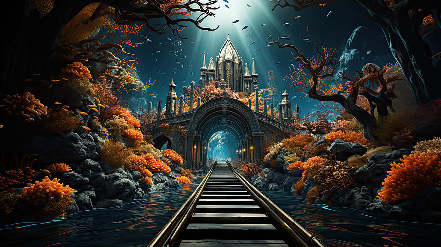 Imagine Atlantis Digital Art by Evie Carrier