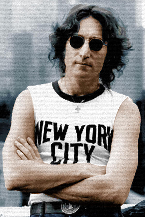 Imagine John Lennon New York City Painting by Tony Rubino