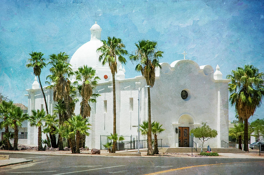 Immaculate Conception Church Ajo Arizona Photograph by Mary Lee Dereske