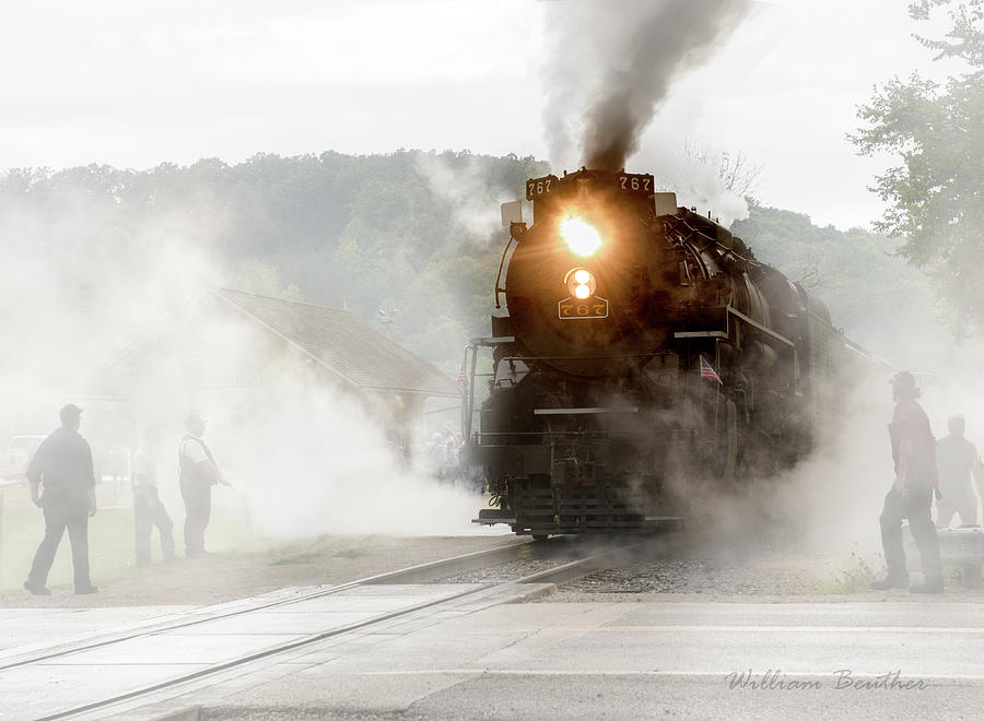 Immersed In Steam Photograph by William Beuther